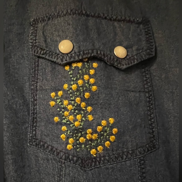 Tasha Polizzi Denim Shirt - Picture 4 of 12